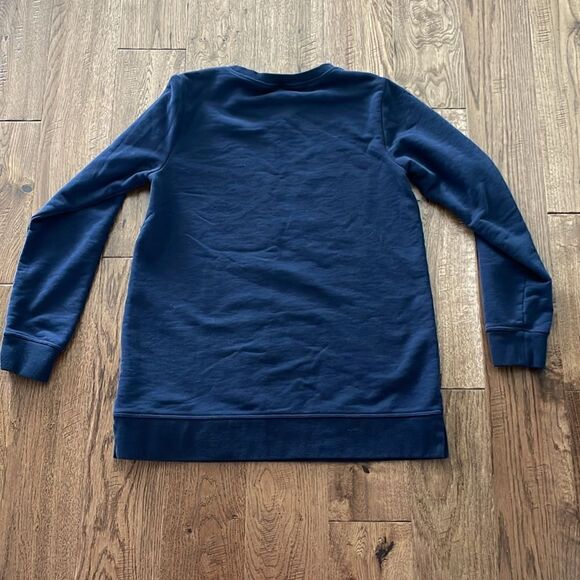 Lands End Navy Sweatshirt. Women’s Sz S - Picture 3 of 5